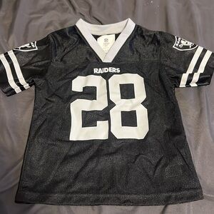 Raiders toddler jersey